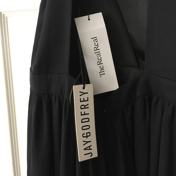 Jay Godfrey Silk Evening Gown, size 6 - Picture 3 of 4